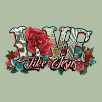 Love Like Jesus Roses Urban Heavy Tee | Teevron