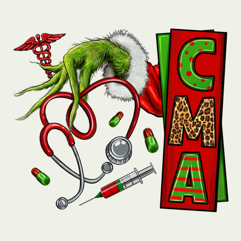 Grinch Hand Cma Nurse Urban Heavy Tee by NancyCooperArtShop | Teevron