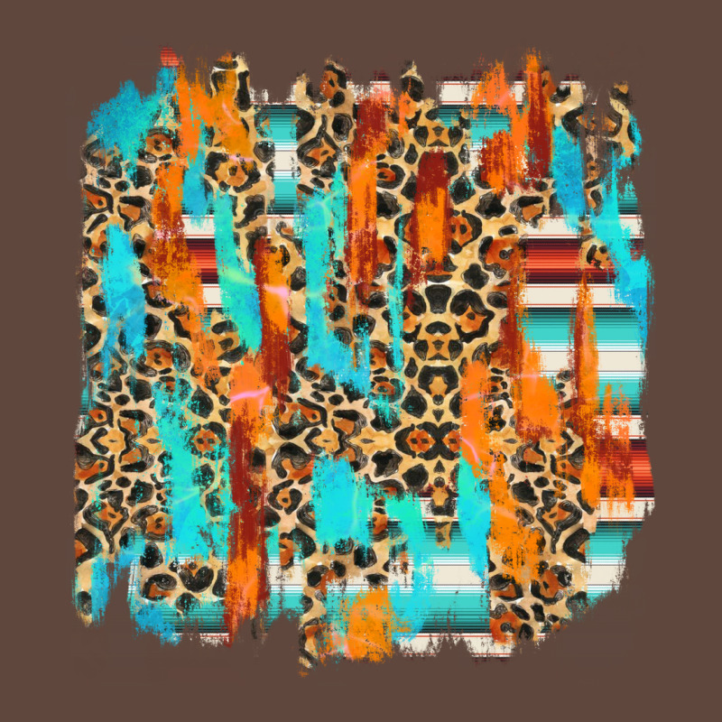Serape With Leopard Pattern Classic Tee by NancyCooperArtShop | Teevron