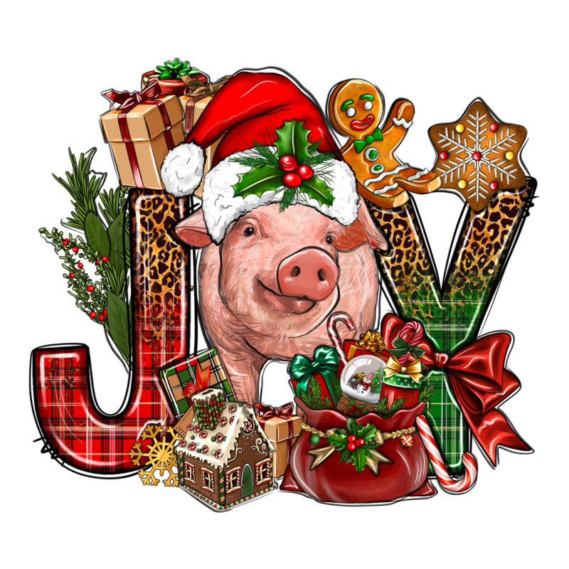 Joy Christmas With Pig Bbs Long Sleeve Tee by BundleAndBundleShop | Teevron