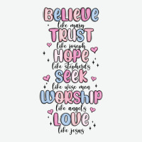 Believe Like Mary Trust Like Joseph Valentine S Da Urban Heavy Tee | Teevron