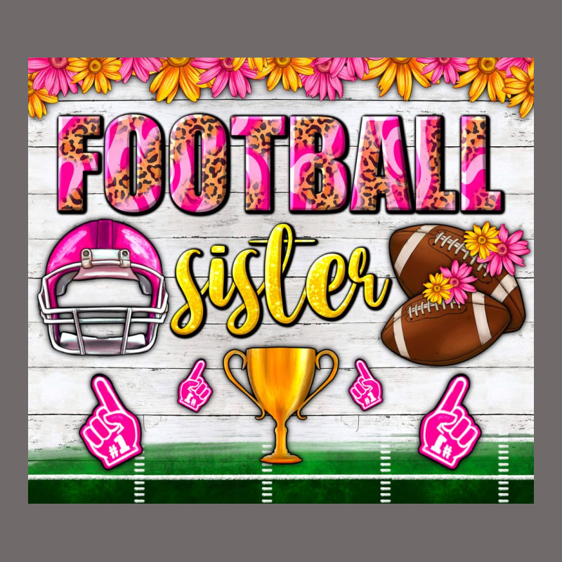 Football Sister Tumbler Urban Hoodie by BundleAndBundleShop | Teevron