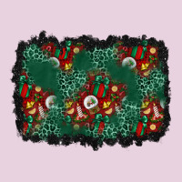 Christmas Gift Box And Leopard Background Ladies Tee | Teevron