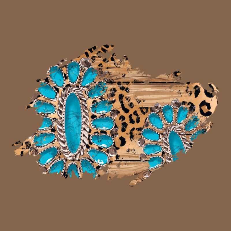 Gemstone Wood Leopard Patch Premium Tee by AdoDesignShop | Teevron