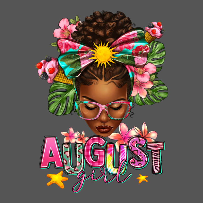 August Girl Afro Woman Summer Zipper Hoodie by texasbilliewilder | Teevron