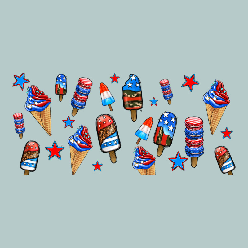 Usa Ice Cream And Popsicles Heavy Core Tee by AdoDesignShop | Teevron