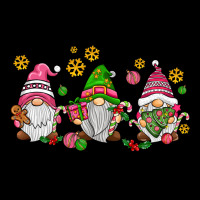 Pink Christmas Gnomies Ladies Tee | Teevron