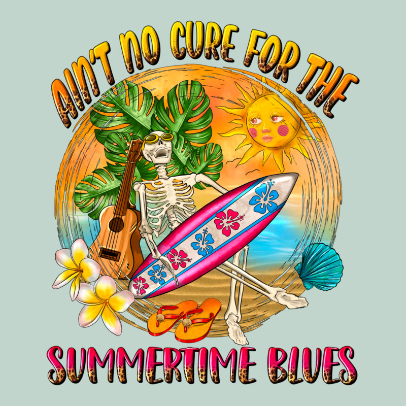 Ain't No Cure For The Summertime Blues Zipper Hoodie by NancyCooperArtShop | Teevron