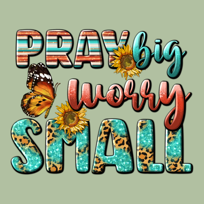 Pray Big Worry Small Urban Hoodie by BundleAndBundleShop | Teevron