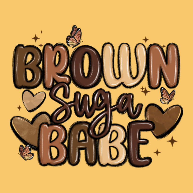 Brown Sugar Babe Vintage Hoodie by MaliasSmallBusiness | Teevron