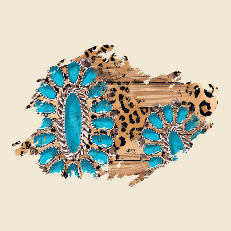 Gemstone Wood Leopard Patch Premium Tee by AdoDesignShop | Teevron