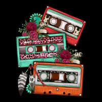Cassette Floral Gemstone Urban Hoodie | Teevron