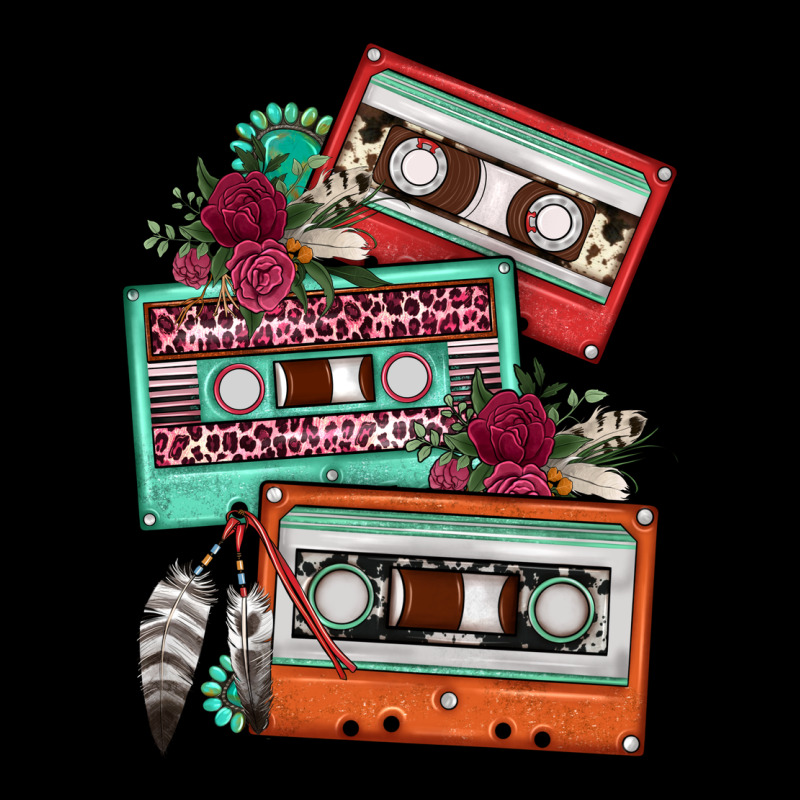 Cassette Floral Gemstone Urban Hoodie by FaDigitalArtStudio | Teevron