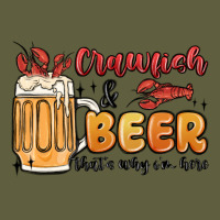 Crawfish And Beer That's Why I'm Here Vintage Tee | Teevron