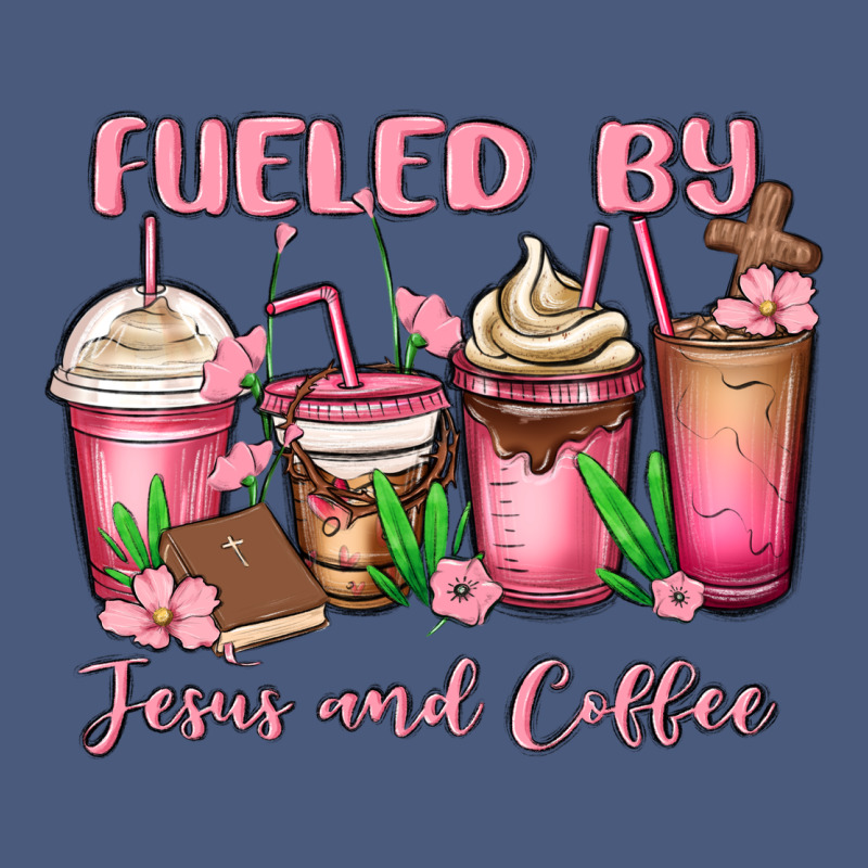 Fueled By Jesus And Coffee Vintage Hoodie by MaliasSmallBusiness | Teevron