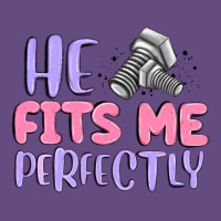 He Fits Me Perfectly Vintage Hoodie | Teevron