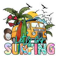 Let's Go Surfing Zipper Hoodie | Teevron