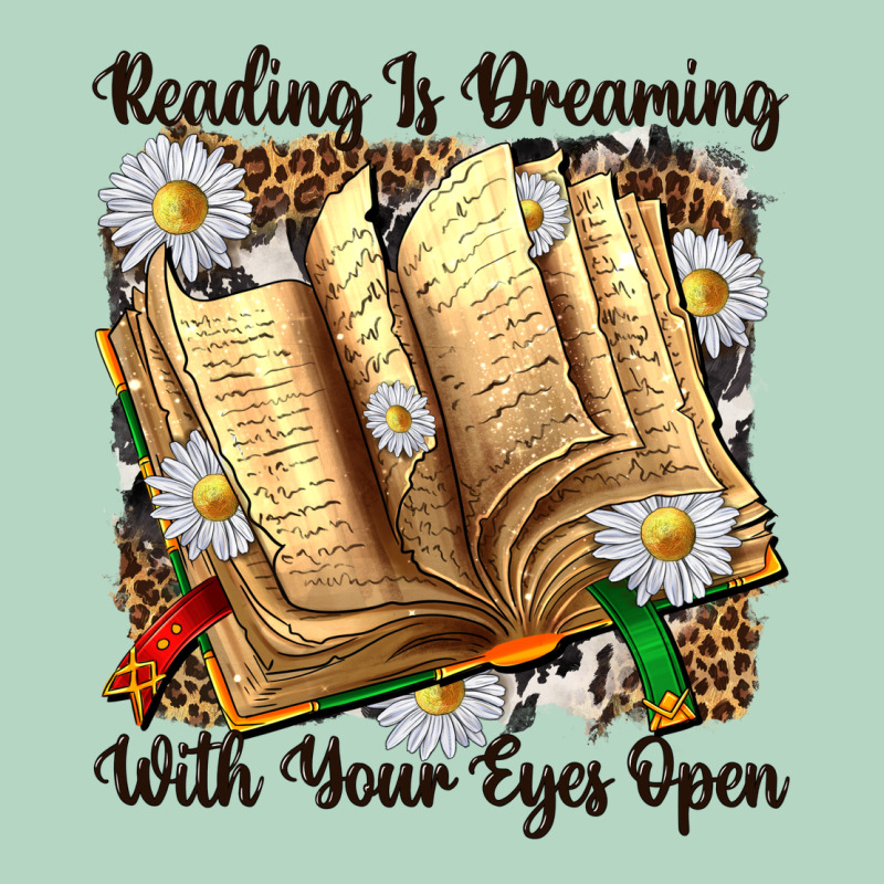 Reading Is Dreaming With Your Eyes Open Classic Tee by NancyCooperArtShop | Teevron