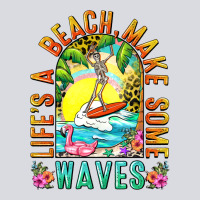 Life's A Beach Make Some Waves Zipper Hoodie | Teevron