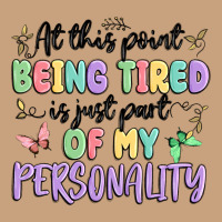At This Point Being Tired Is Just Part Of My Perso Vintage Tee | Teevron