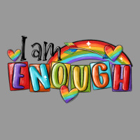I Am Enough Lgbt Vintage Hoodie | Teevron