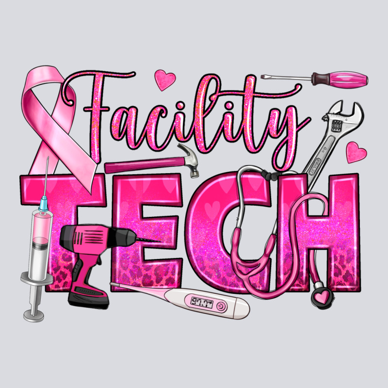 Breast Cancer Facility Tech Zipper Hoodie by texasbilliewilder | Teevron