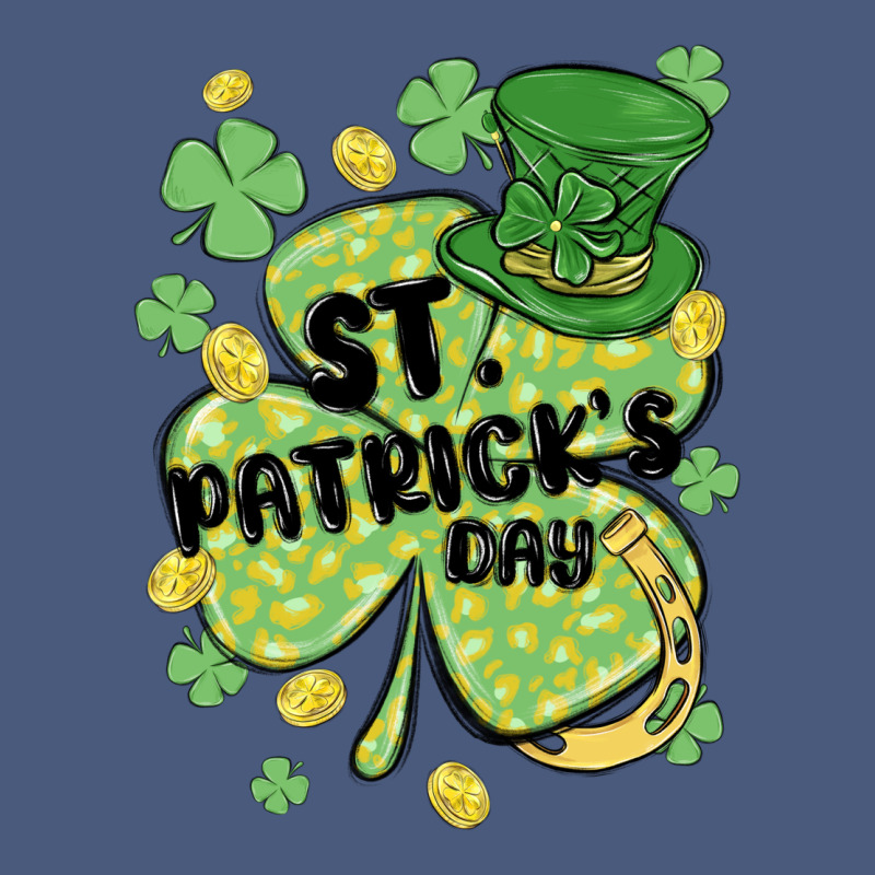 St. Patrick's Day Shamrock Vintage Hoodie by MaliasSmallBusiness | Teevron