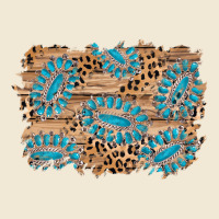 Gemstone Wood Leopard Background Premium Tee | Teevron