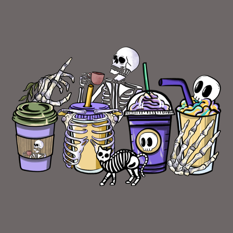 Skeleton Coffee Cups Classic Tee by NancyCooperArtShop | Teevron