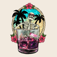 Summer Skeleton Cocktail Zipper Hoodie | Teevron