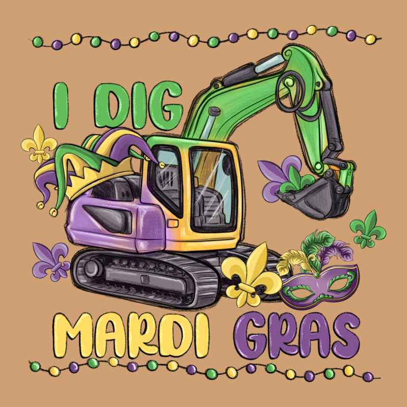 I Dig Mardi Gras Vintage Tee by MaliasSmallBusiness | Teevron