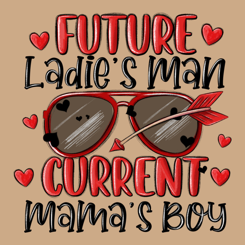Future Ladies Man Current Mamas Boy Vintage Hoodie by MaliasSmallBusiness | Teevron