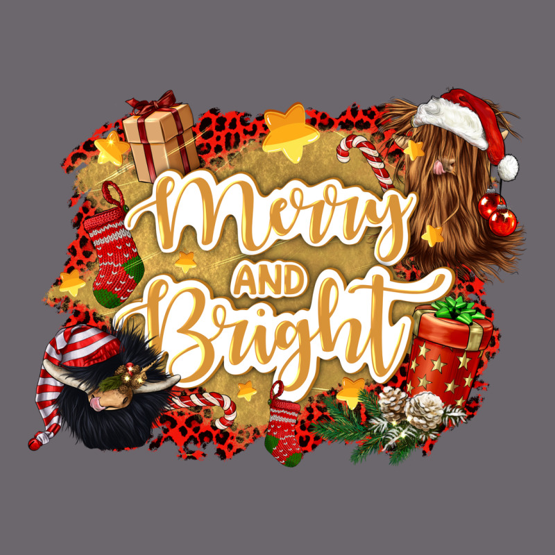 Merry And Bright Premium Sweatshirt by CowGirlArtShop | Teevron