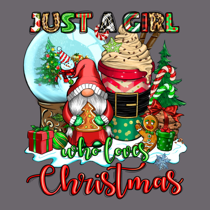 Just A Girl Who Loves Christmas Premium Sweatshirt by CowGirlArtShop | Teevron