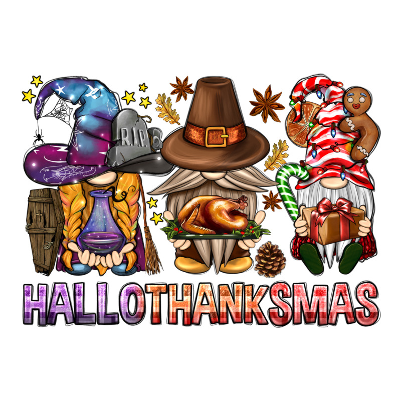 Hallothanksmas Gnomies Bbs Long Sleeve Tee by BundleAndBundleShop | Teevron