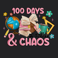 100 Days Of Coffe And Chaos Vintage Tee | Teevron