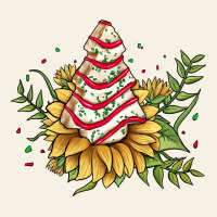 Little Debbie Tree Cakes Sunflower Vintage Tee | Teevron