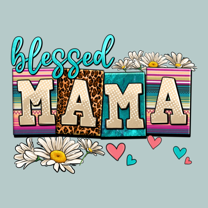 Daisy Blessed Mama Heavy Core Tee by AdoDesignShop | Teevron