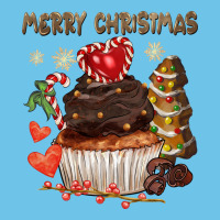 Merry Christmas Cupcake Chocolate Premium Sweatshirt | Teevron