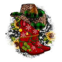 Christmas Cowboy Boots Premium Tee | Teevron