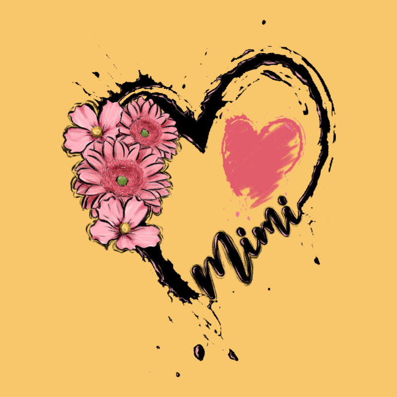 Mimi Flower Heart Vintage Hoodie by MaliasSmallBusiness | Teevron