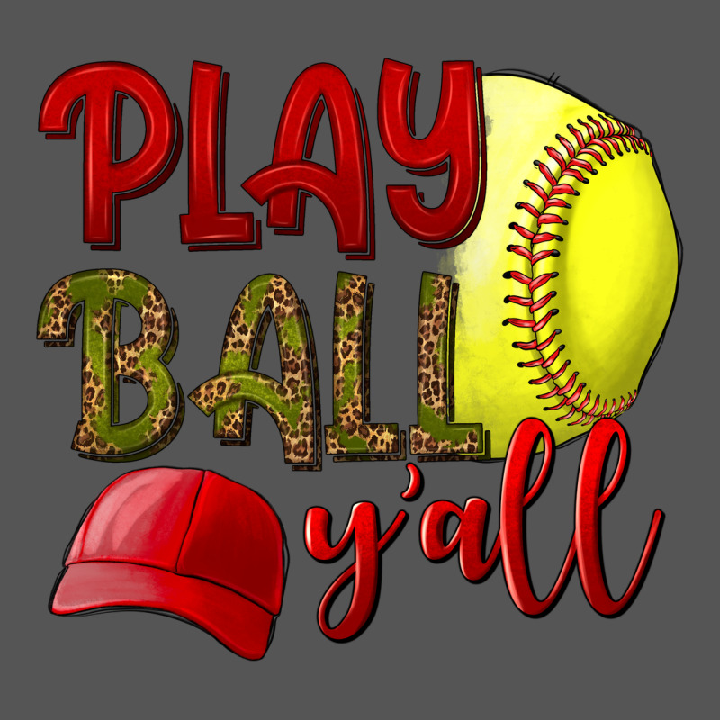 Play Ball Y'all Softball Zipper Hoodie by NancyCooperArtShop | Teevron