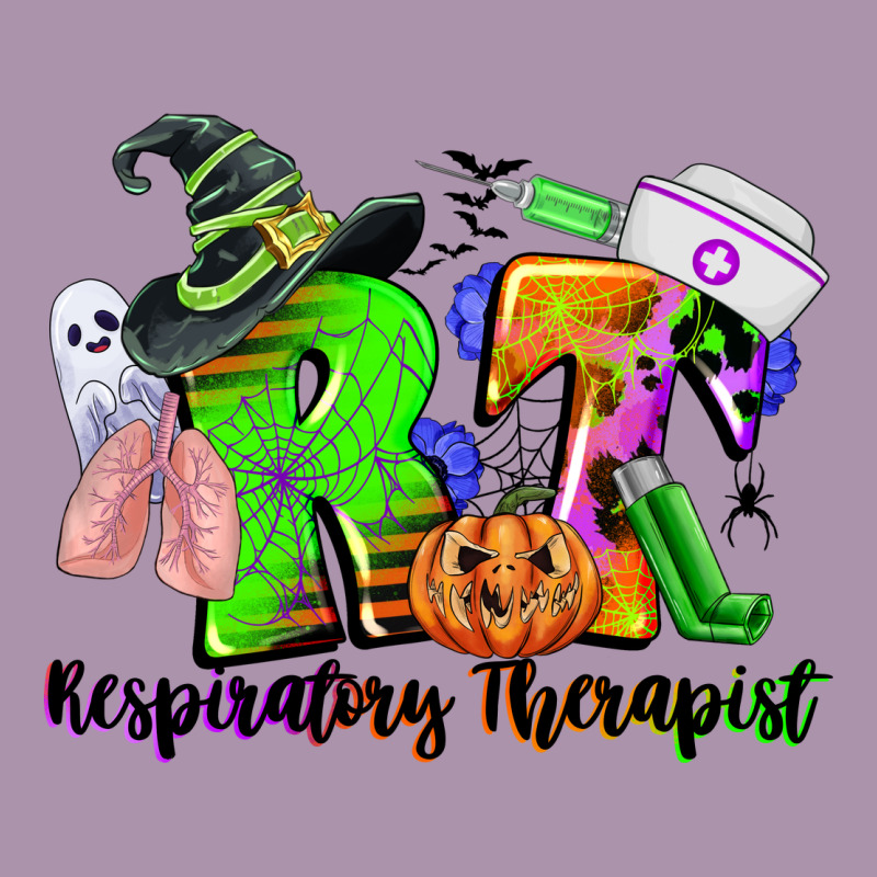 Rt Respiratory Therapist Halloween Heavyweight Hoodie by CowGirlArtShop | Teevron