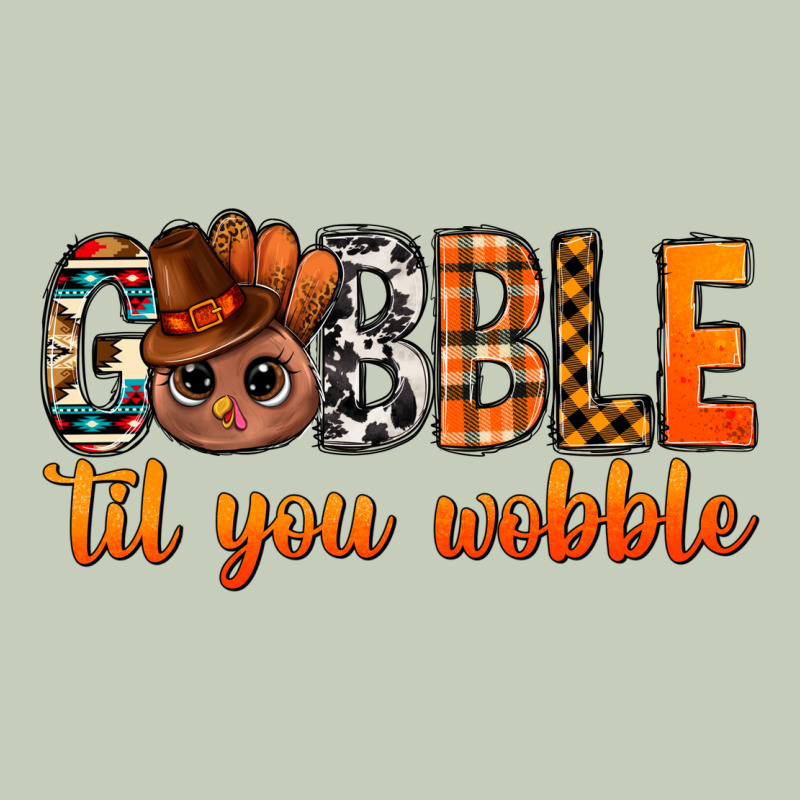 Gobble Til You Wobble Bbs Long Sleeve Tee by BundleAndBundleShop | Teevron
