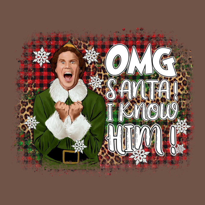 The Elf Omg Santa Premium Sweatshirt by CowGirlArtShop | Teevron