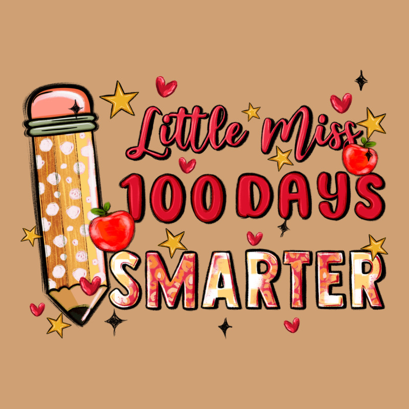 Little Miss 100 Days Smarter Vintage Tee by MaliasSmallBusiness | Teevron