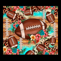 Football Leopard Cowhide Ladies Tee | Teevron
