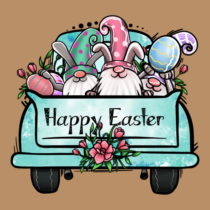Easter Gnomes Truck Vintage Hoodie by Jasminsmagicworld | Teevron