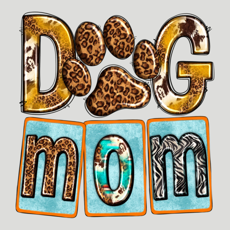Dog Mom With Paw Zipper Hoodie by texasbilliewilder | Teevron