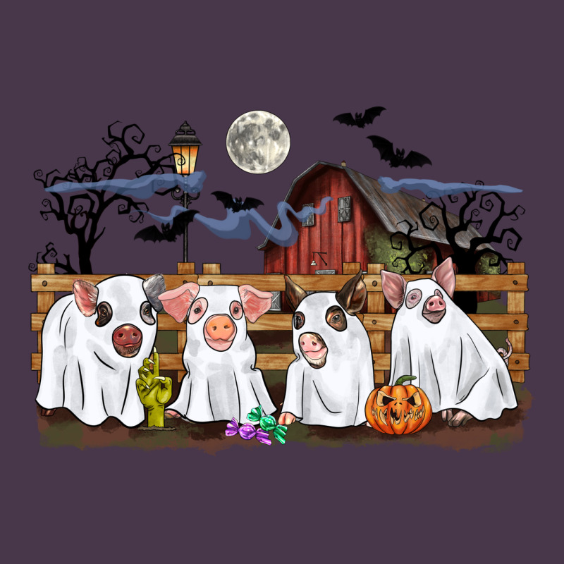 Halloween Pigs Heavyweight Hoodie by CowGirlArtShop | Teevron